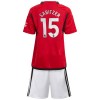 Maglia ufficiale Manchester United Sabitzer 15 Casa 2023-24 per Bambino